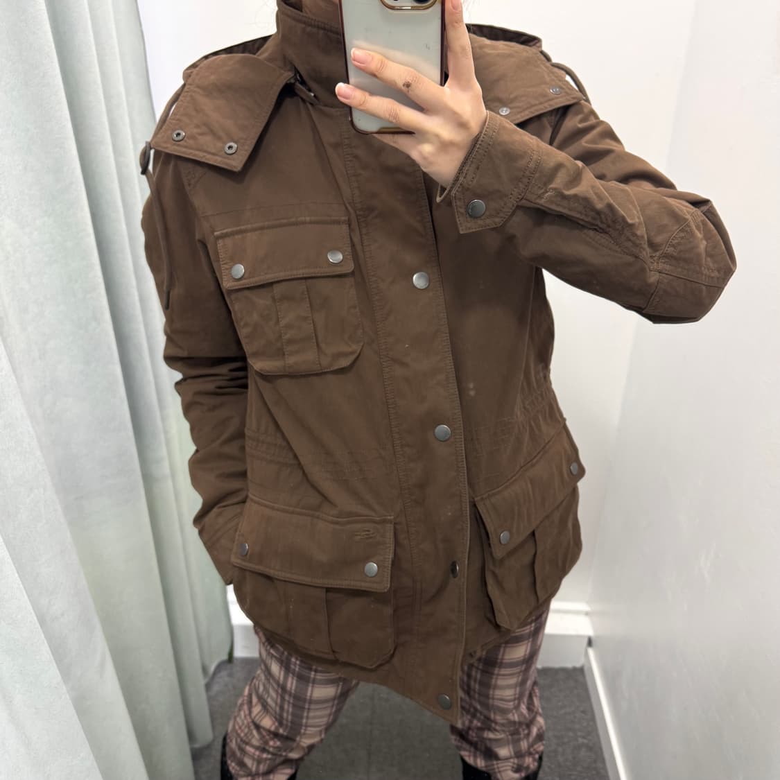 라코스테 브라운 야상자켓 상품이미지2