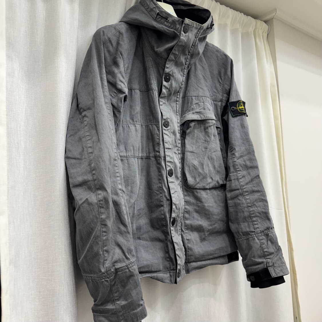 L) 90s 스톤아일랜드 패치 + 11ss 스톤아일랜드 리노 플랙스 자켓 상품이미지3