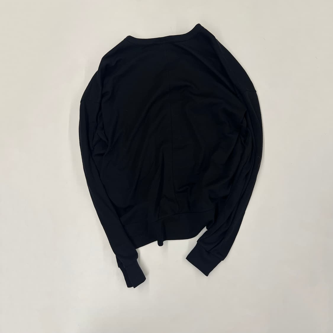 The viridi anne 더블 레이어 울 져지 가디건 2사이즈 상품이미지2