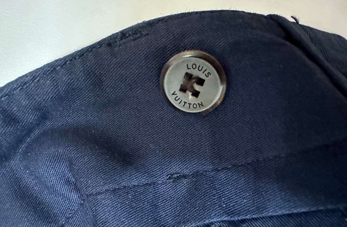 루이비통 네이비 코튼 치노 팬츠 44 상품이미지7