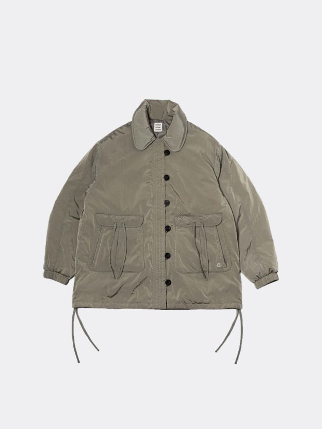 코이세이오 라운드카라 봄버자켓 베이지 상품이미지1