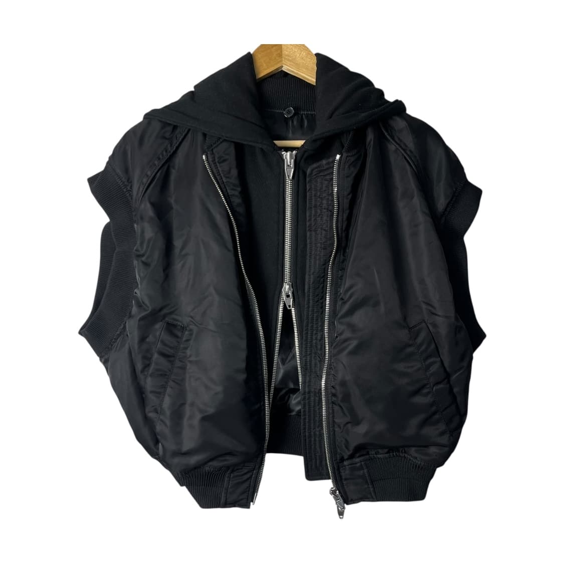 [Juun.J] 준지 MA-1 후드 베스트 상품이미지1