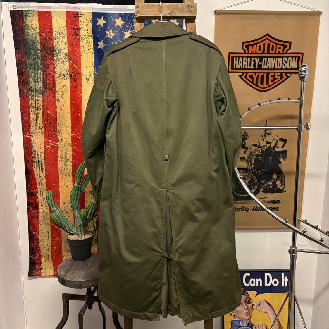 40s 오리지널 밀리터리 한국전쟁 미군장교 코트 1946년 모델 N439 상품이미지2