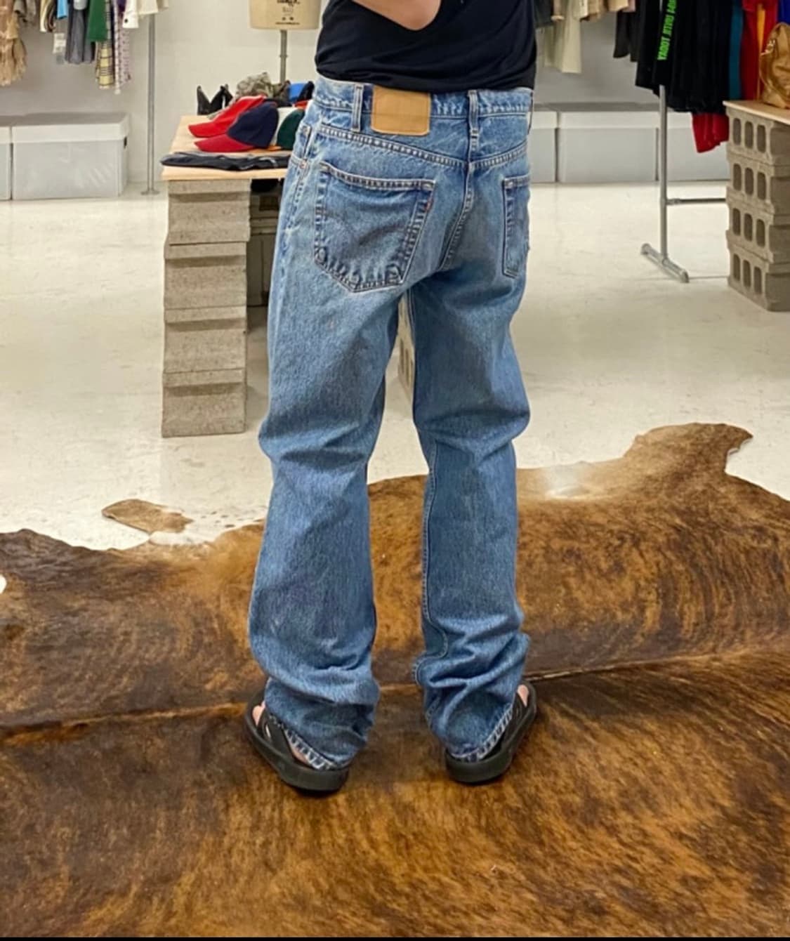 90's LEVIS 505 denim pants 90년대 리바이스 상품이미지1