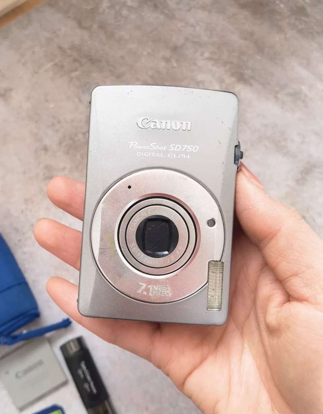 캐논 파워샷 SD750 (캐논 익서스 75 IXUS 75) 빈티지 디카 상품이미지7