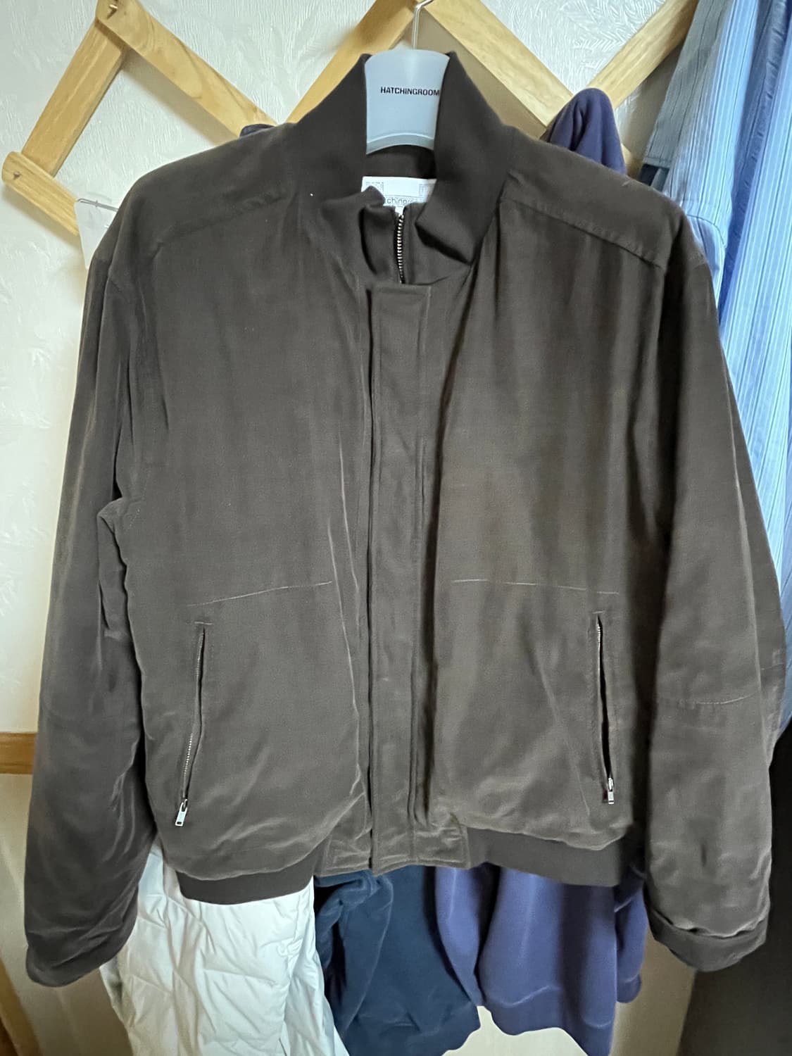 해칭룸 Tanker Jacket Corduroy Dark Brown 상품이미지2