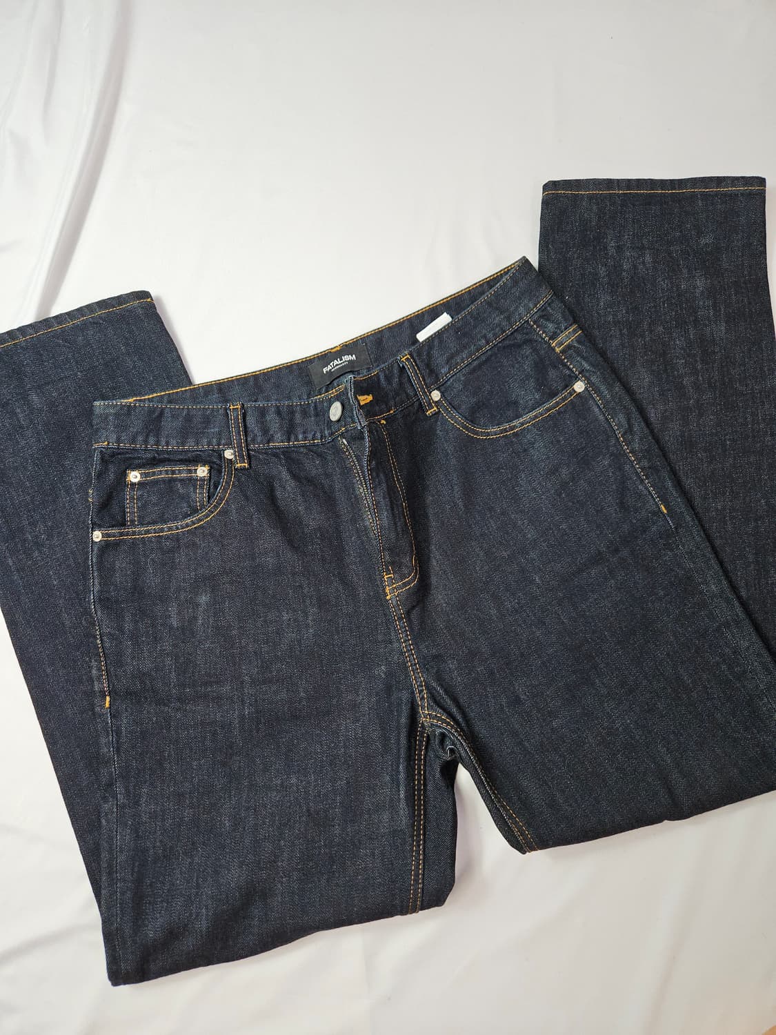 페이탈리즘 생지 인디고 데님팬츠 청바지 진 50 (거의 새상품) 상품이미지3