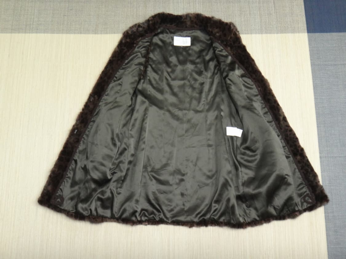 (90size) TELE GRAPH 호피무늬 밍크 롱 베스트 상품이미지7