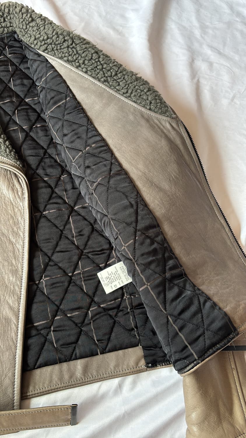 Cuir Motorcycle Jacket  상품이미지5