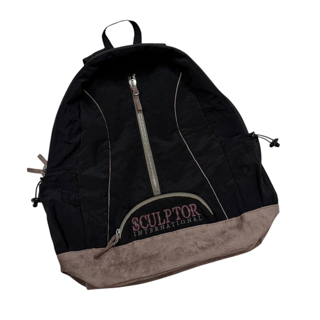 스컬프터 올드스쿨 슬라우치 백팩 가방 블랙 상품이미지2