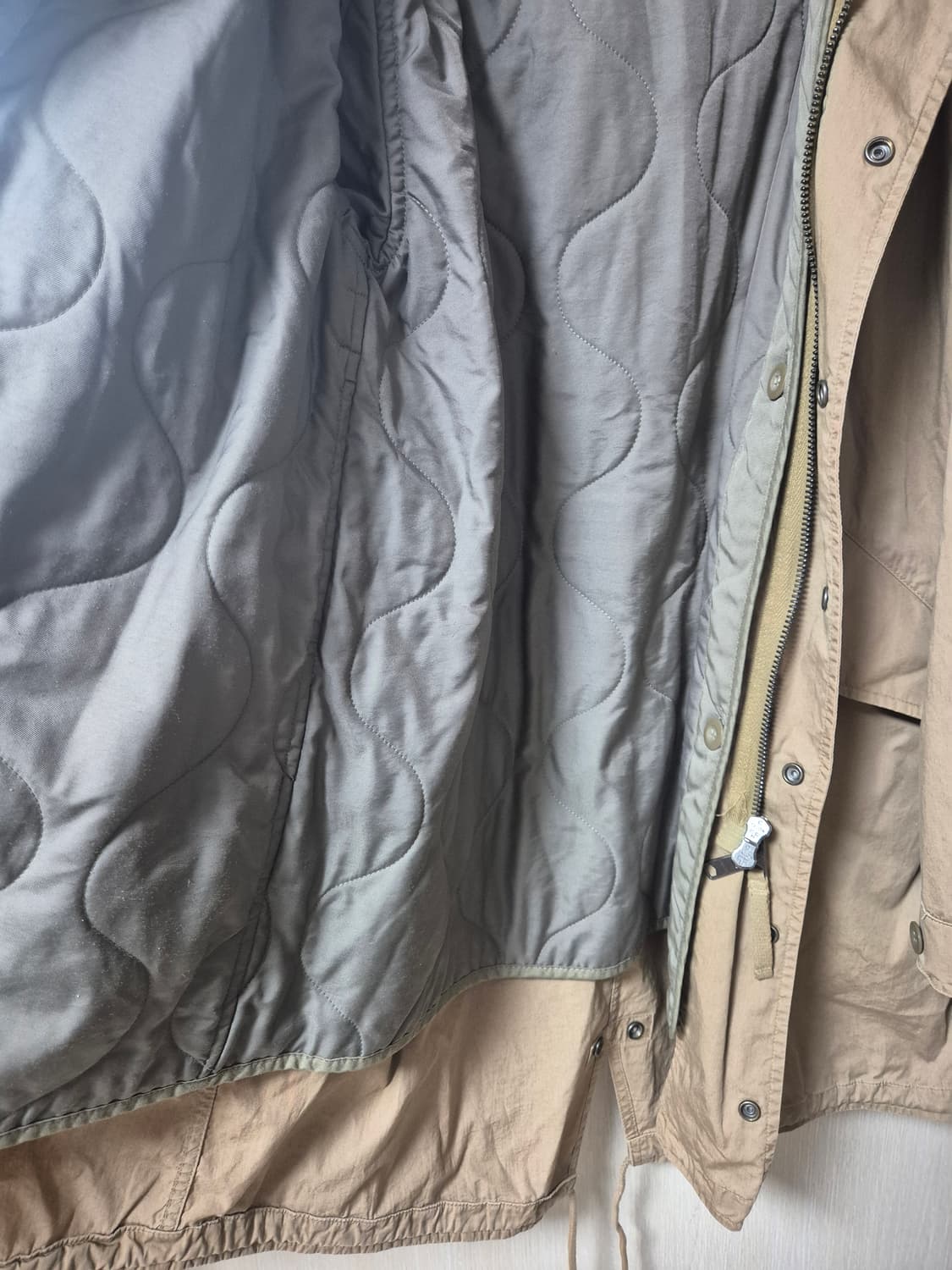 올세인츠 야상 m65 야상 누빔패딩 후드야상 95 상품이미지7