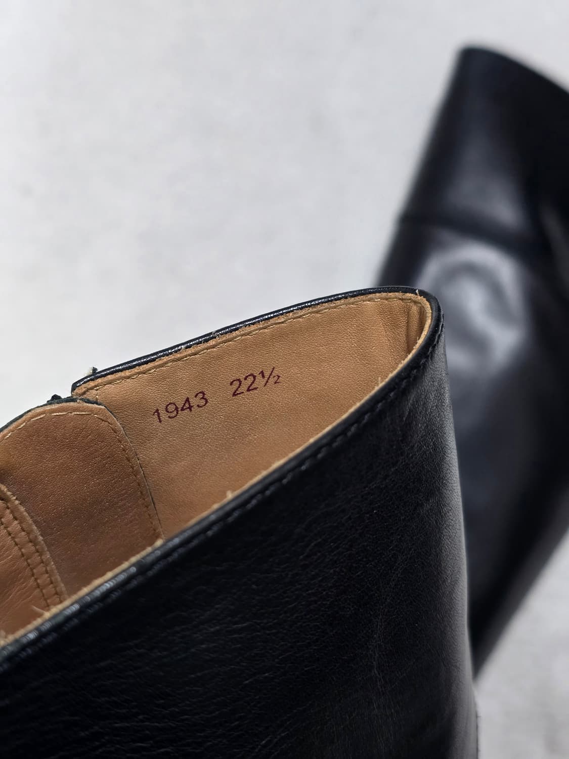 Margaret howell 마가렛 호웰 레더 롱 부츠 225 상품이미지4