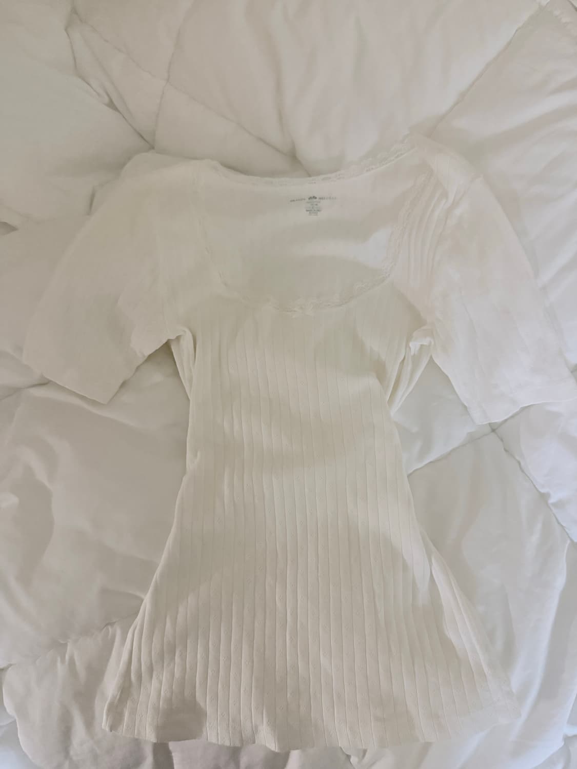 브랜디 멜빌 반팔 레이스 티셔츠 상품이미지1