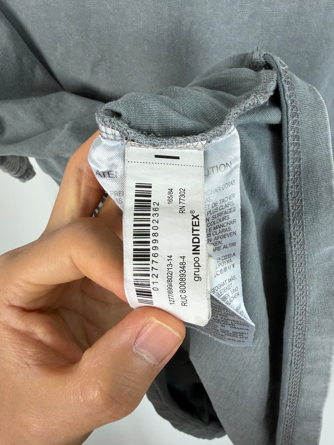a537) 롤링스톤즈 x 자라 그래픽 반팔티셔츠 상품이미지5