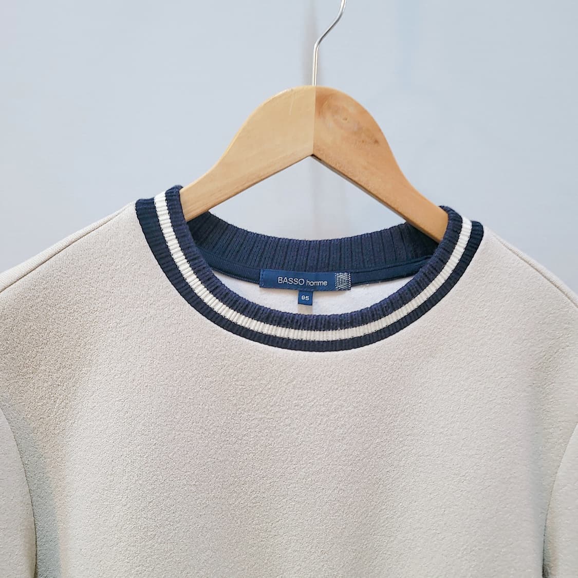 95~) 바쏘옴므 맨투맨  상품이미지4