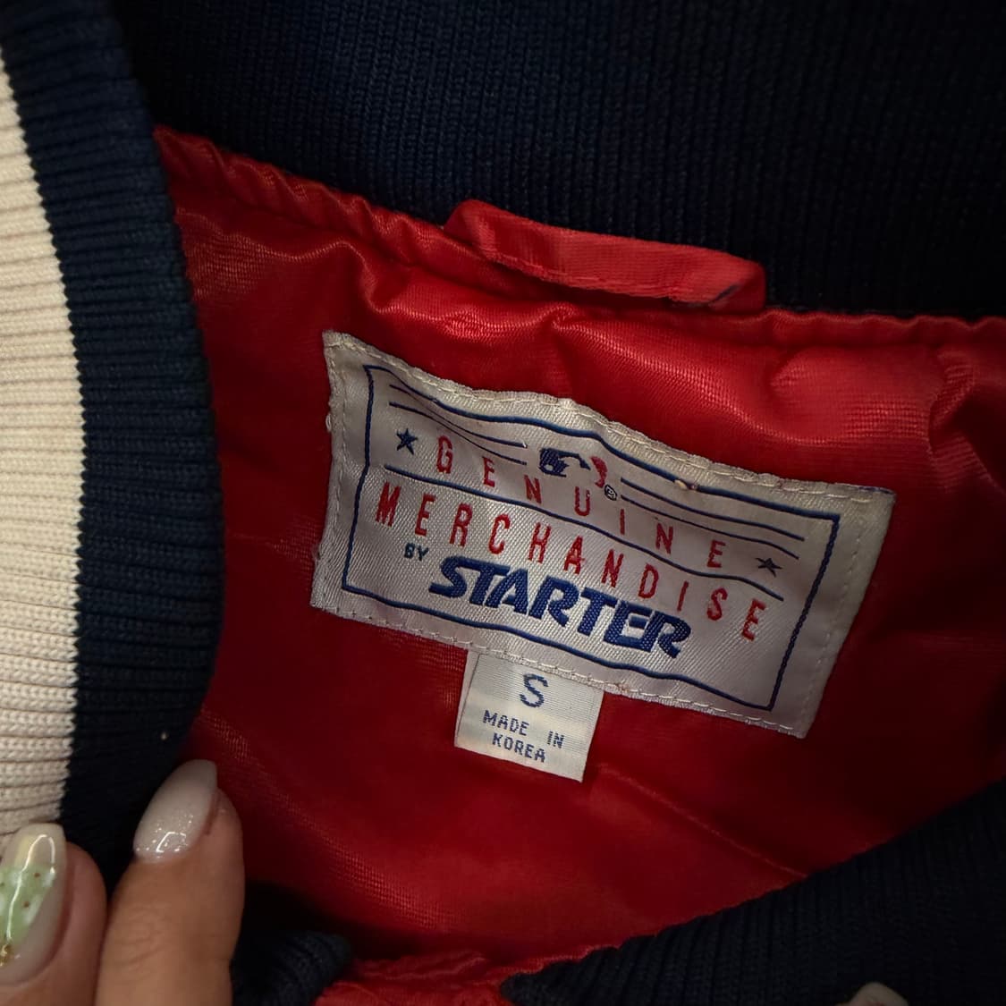 [정품/S] 스타터 뉴욕양키스 스타디움 바시티 자켓 상품이미지5