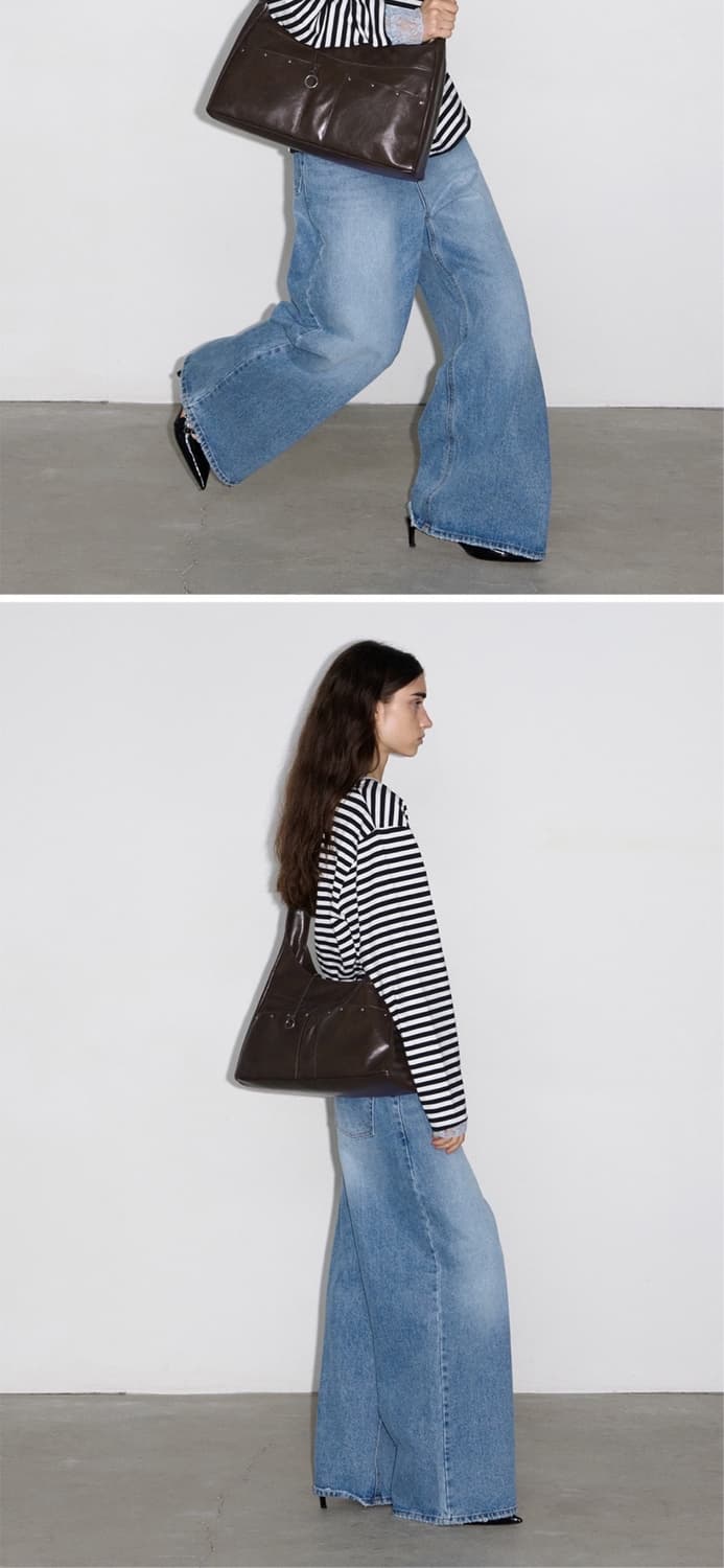 페넥 BASH SLOUCHY BAG 브라운, 미사용 새상품 상품이미지3