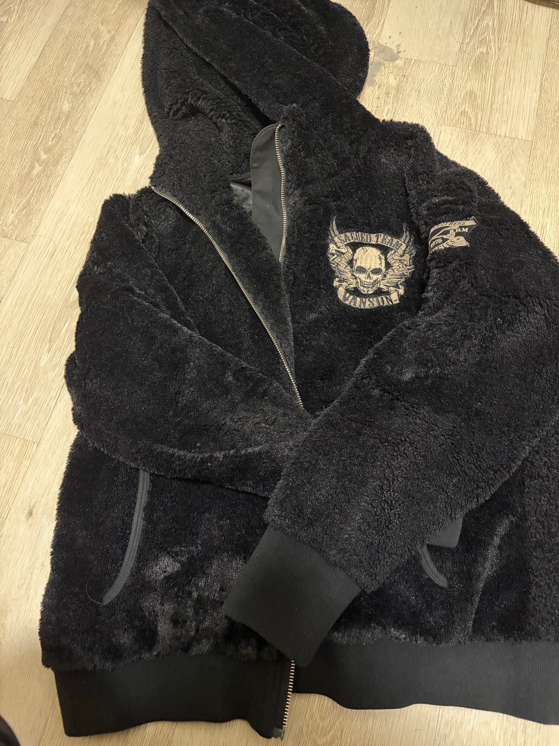 밴슨 퍼후드집업 상품이미지1