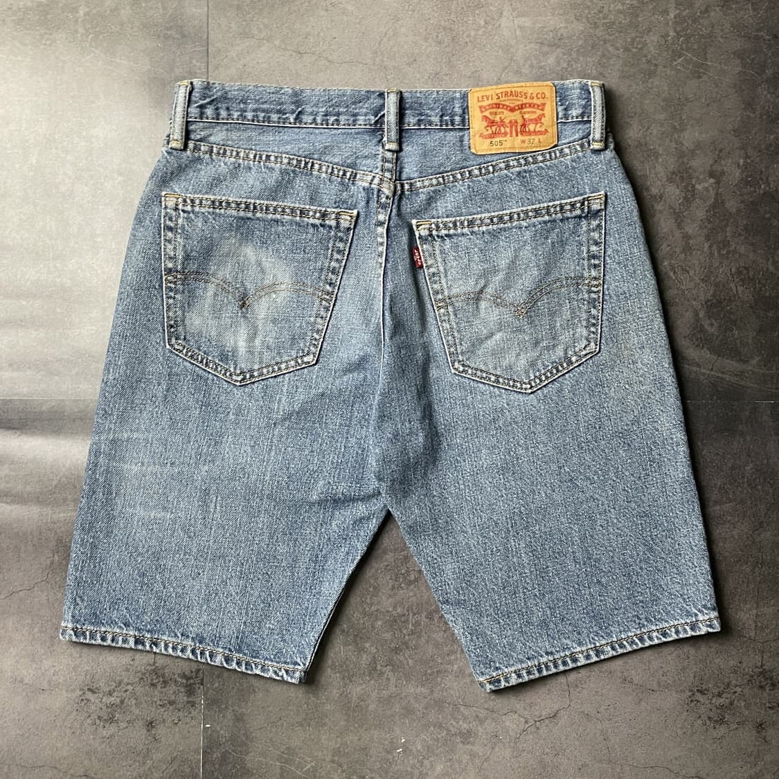 LEVI'S 리바이스505 빈티지 데님 워크 하프팬츠 A01201 상품이미지7