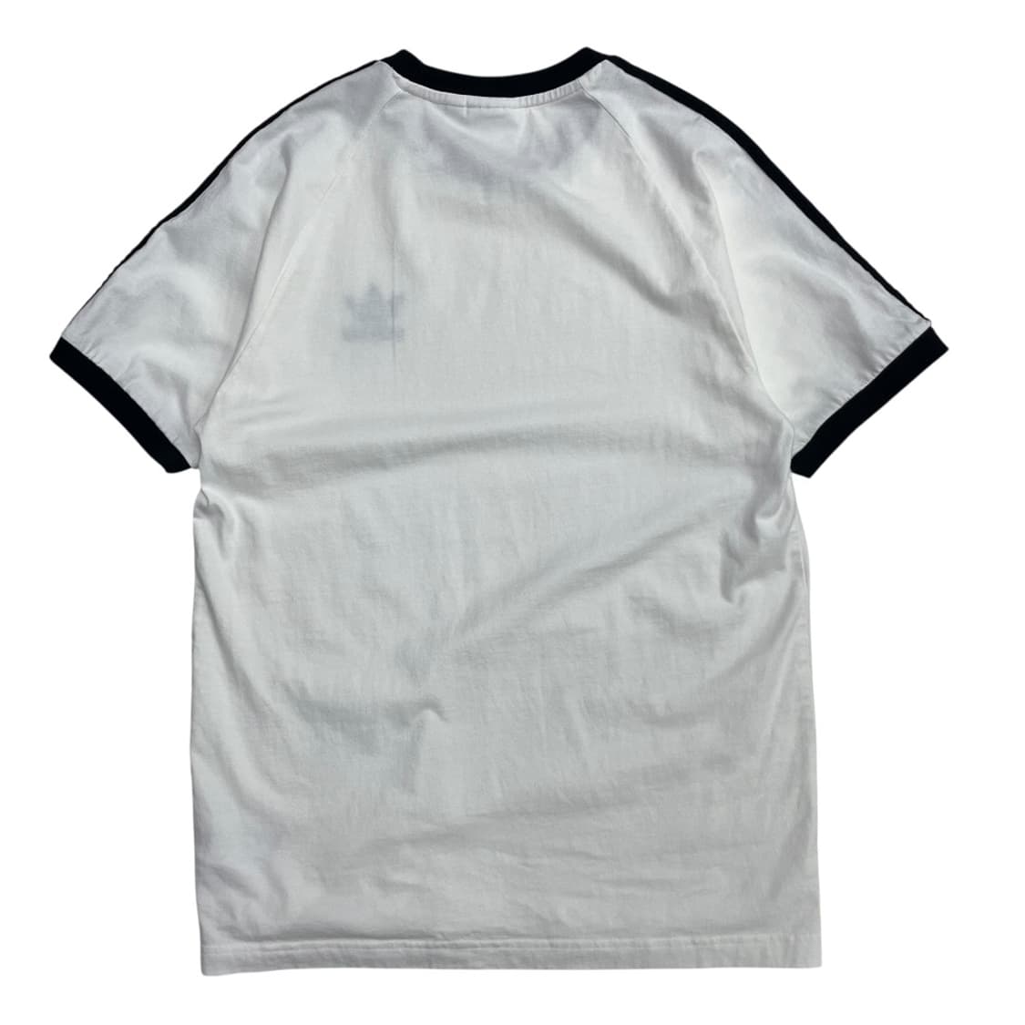 아디다스 블랙라인 화이트 링거 반팔 L 상품이미지4