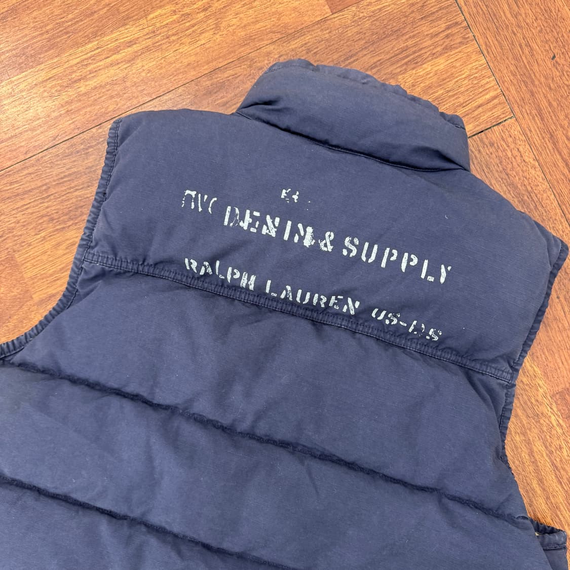 L(105) 폴로 랄프로렌 데님앤서플라이 빈티지 패딩 조끼  상품이미지5