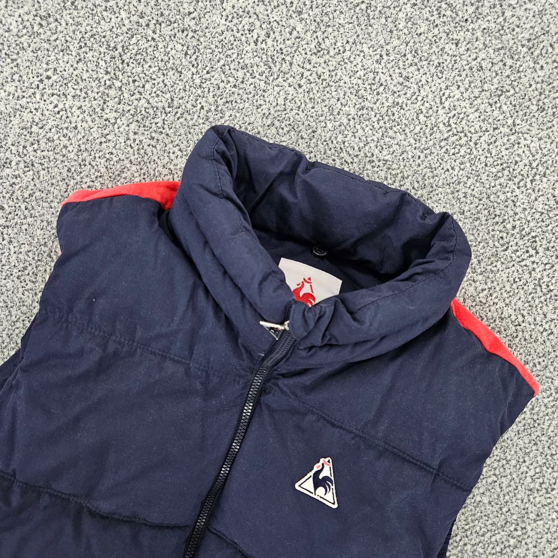 [M] 르꼬끄 스포르티브 블루 패딩 조끼 1106JM2 상품이미지2