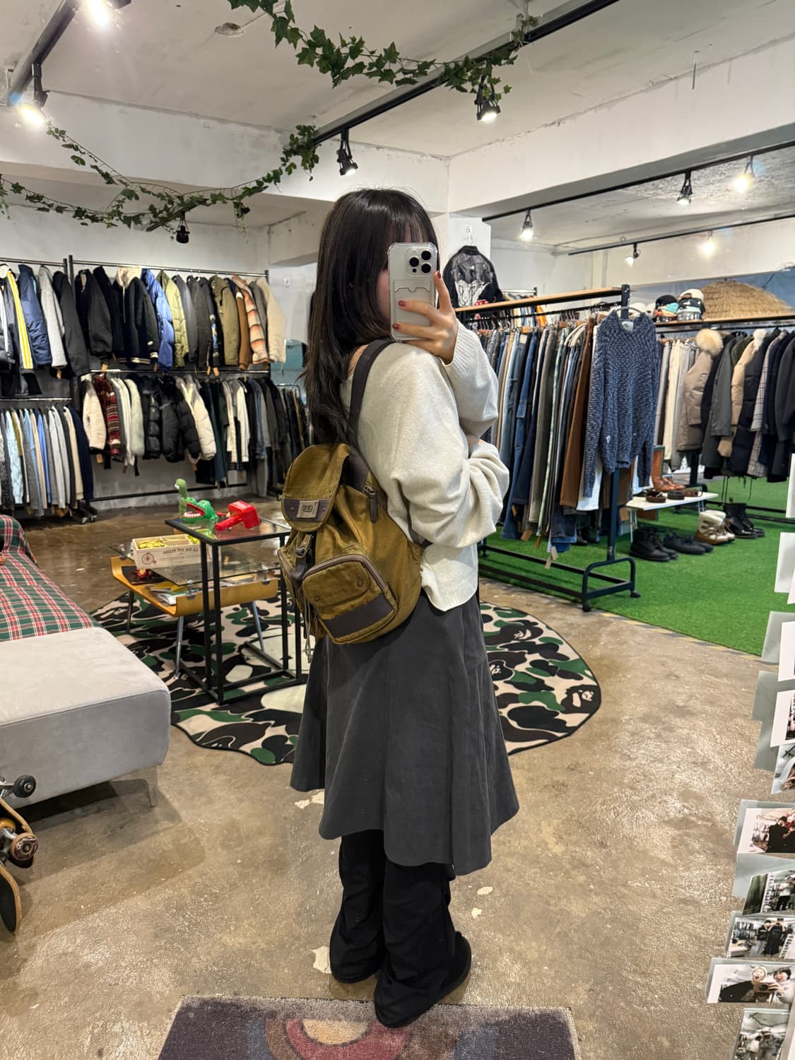 Kamp 복조리 미니 백팩 상품이미지3