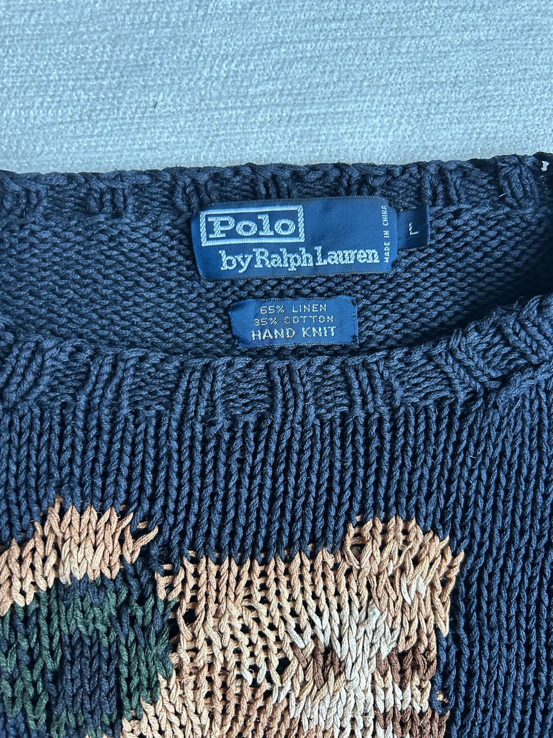 폴로 핸드니트 스키베어 상품이미지2