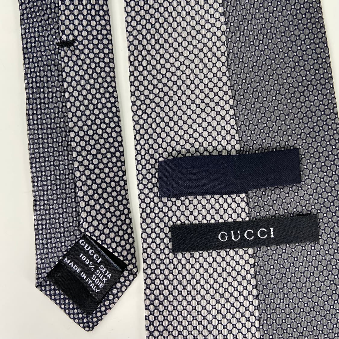 구찌(GUCCI) 심플로고 명품 정품 넥타이 상품이미지6