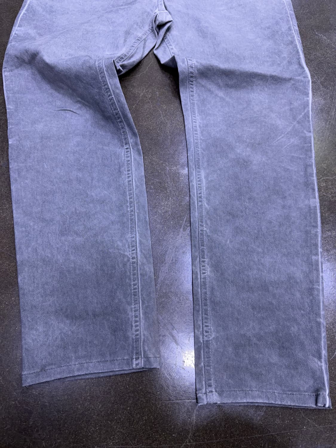 시리즈 힙스터 그레이 다잉 데님 팬츠 34 상품이미지5