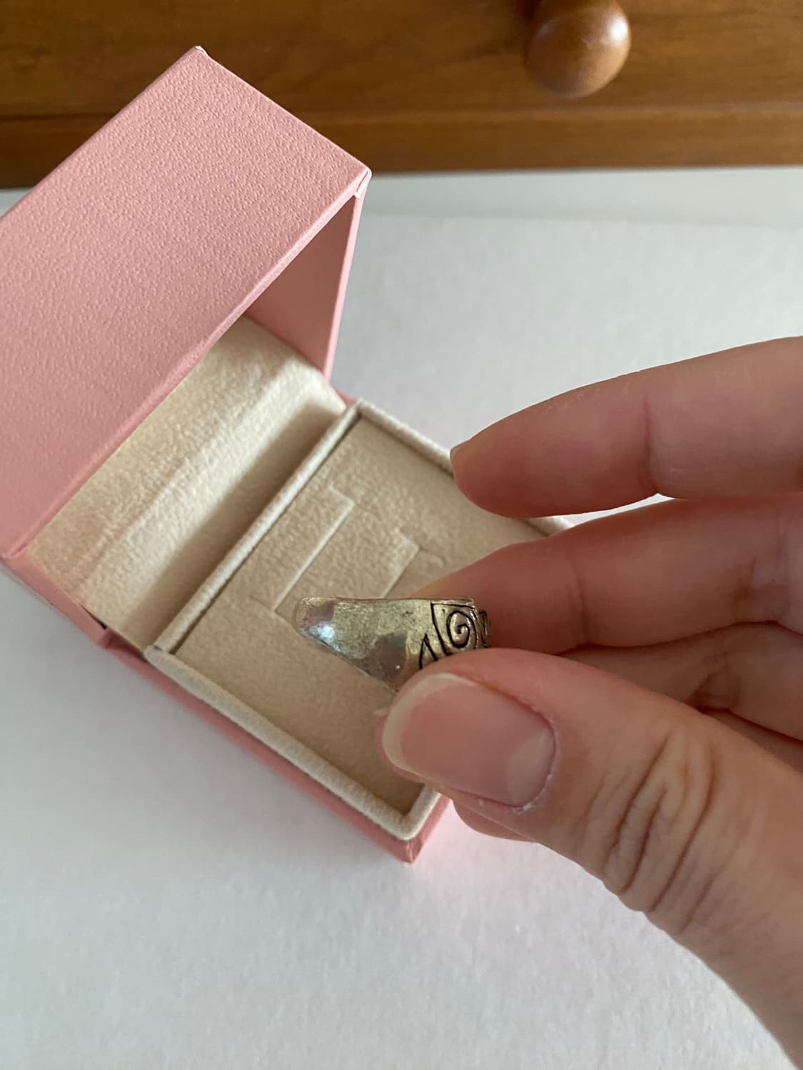 빈티지 해골 반지 상품이미지4