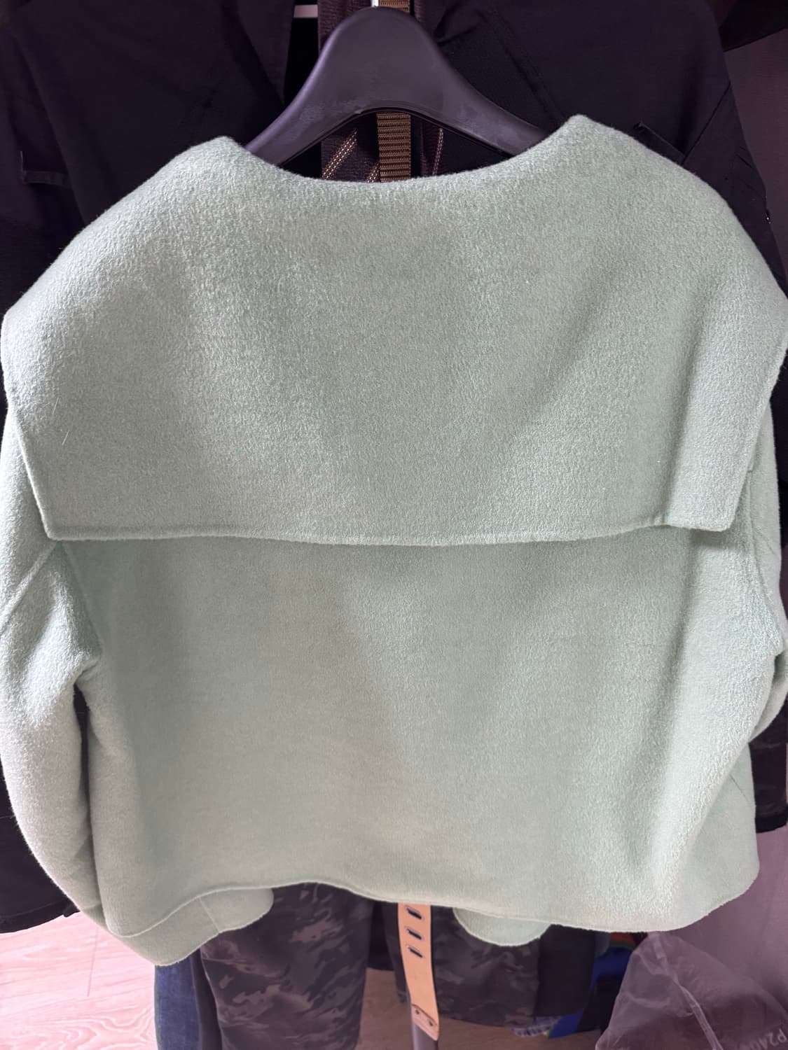 STUDIO LAP 민트 크롭 자켓 상품이미지2