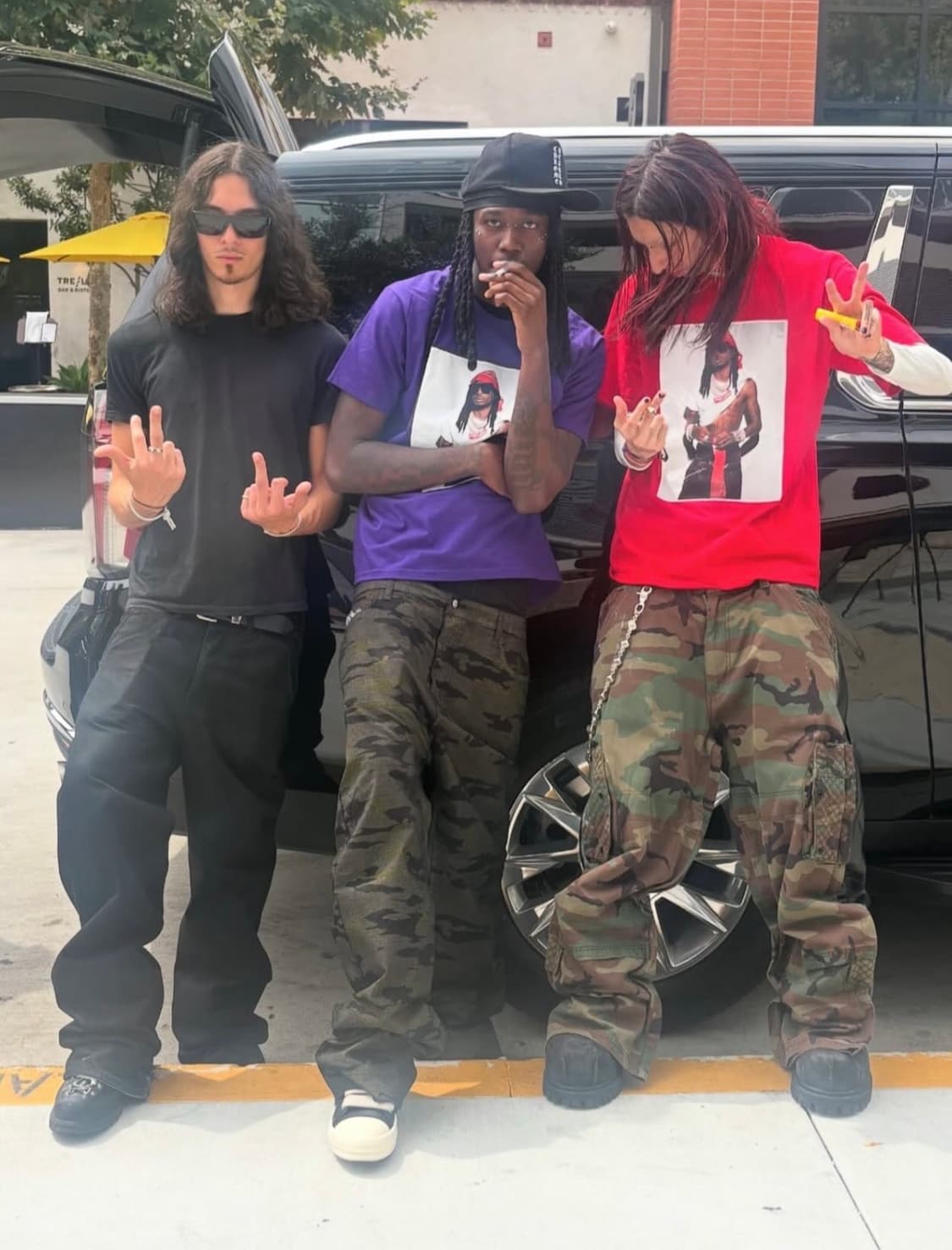 XL) Supreme Playboi Carti T-Shirt 상품이미지1