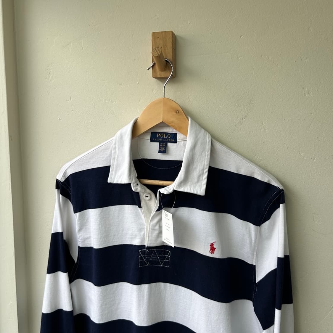 16191 - 폴로 랄프로렌 스트라이프 럭비티 상품이미지1