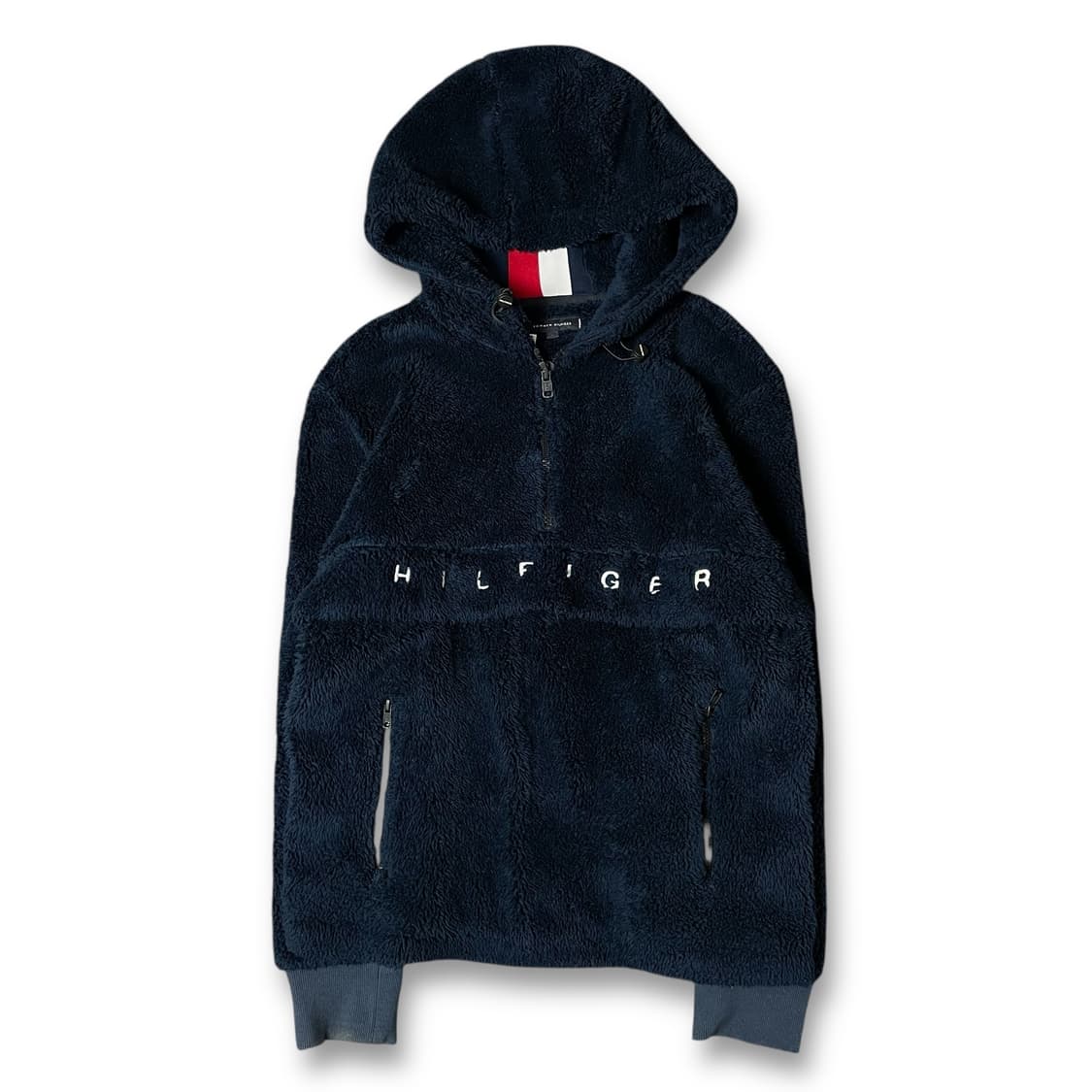 타미힐피거 네이비 아노락 플리스 하프 집업 M 상품이미지1