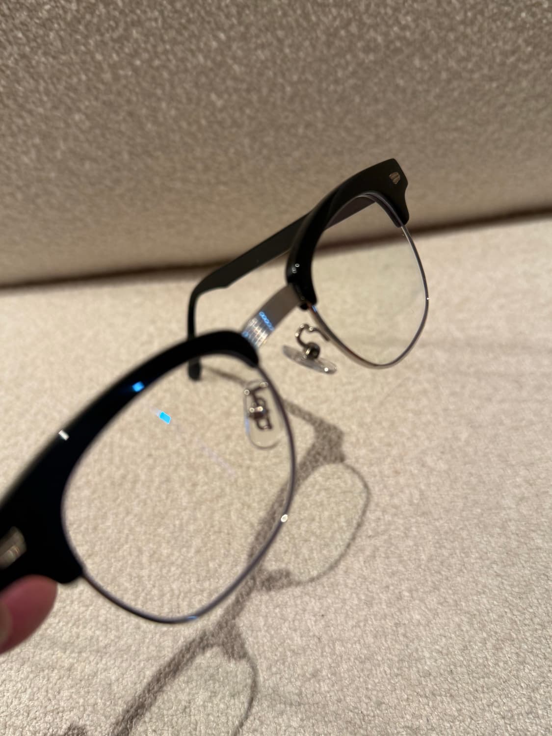 백산안경 린디브로우 실버 상품이미지5