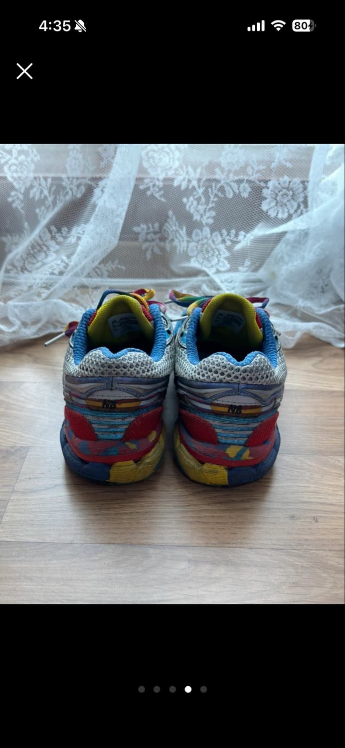뉴발란스 일본판 운동화 230mm 블루/멀티 상품이미지4