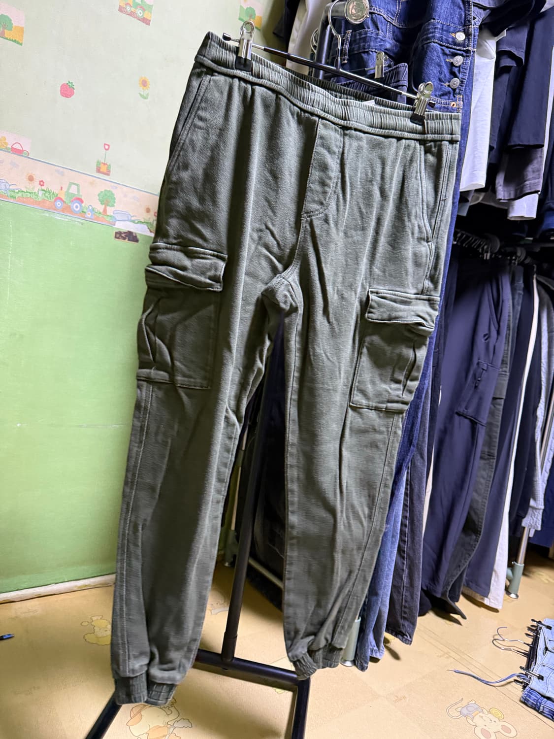 안녕하세여~~!! 지프 30사이즈 두꺼운 조거팬츠 2종 판매합니다. 상품이미지3