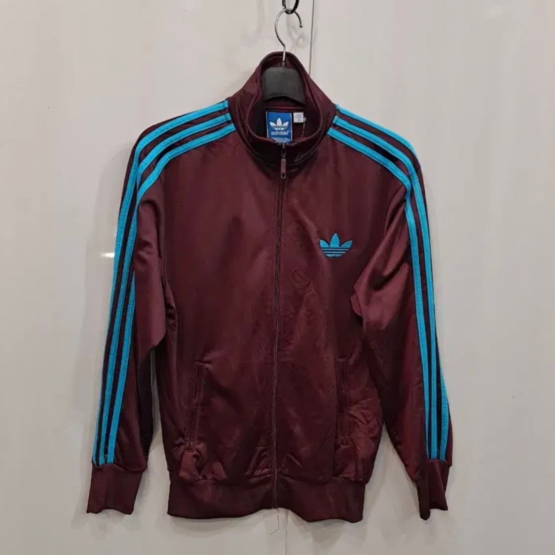 아디다스 파이어버드 버건디마룬민트 져지 상품이미지1