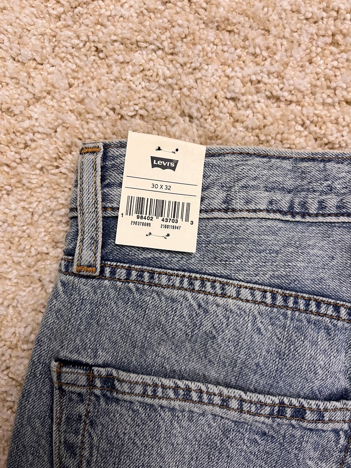 [새상품] 리바이스 568 30*32 린넨+ 데님, 여름 청바지 끝판왕 상품이미지7