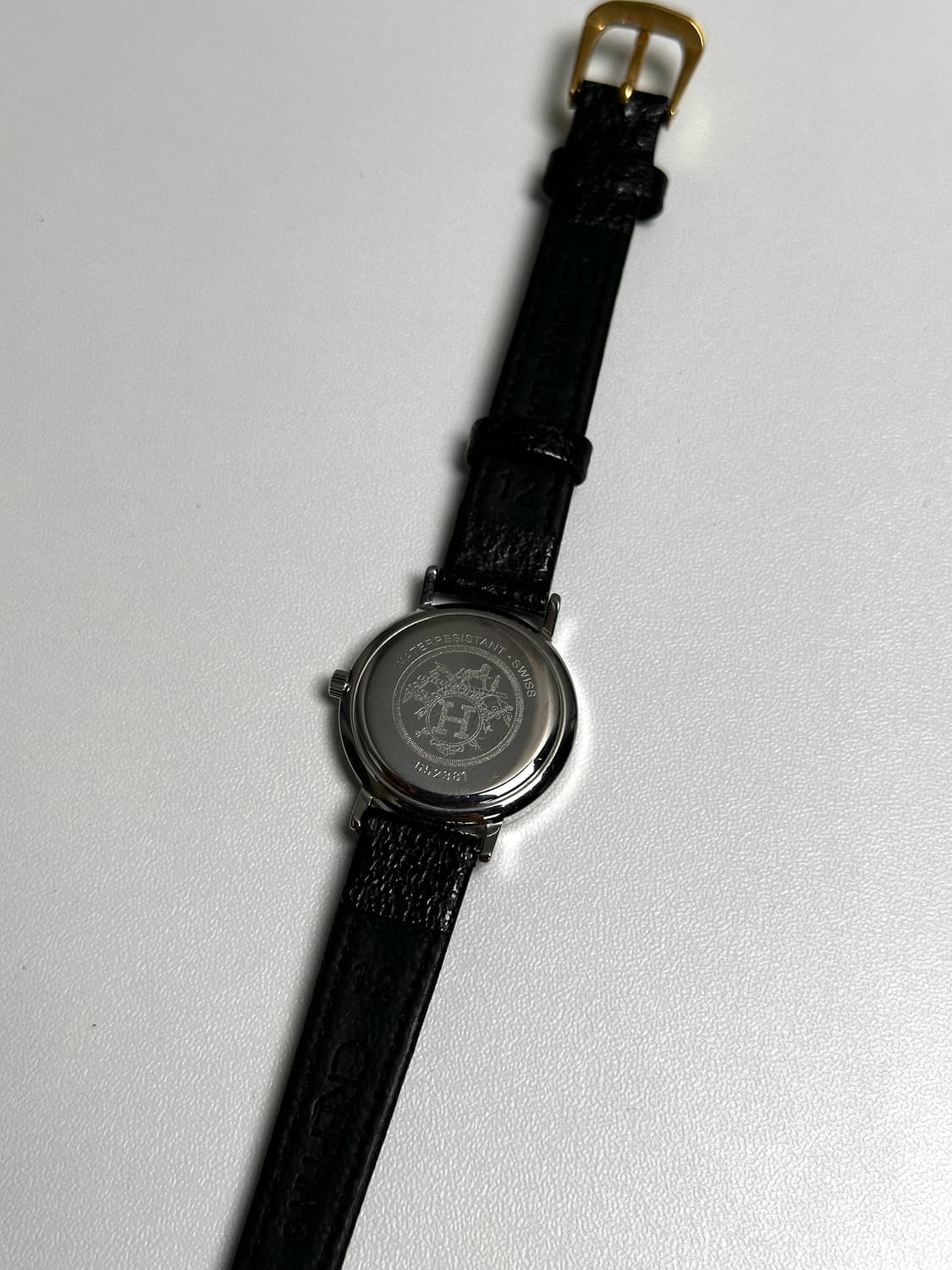 에르메스 메테오 미니 투톤 워치 – 1990s 파리지앵 클래식 상품이미지7