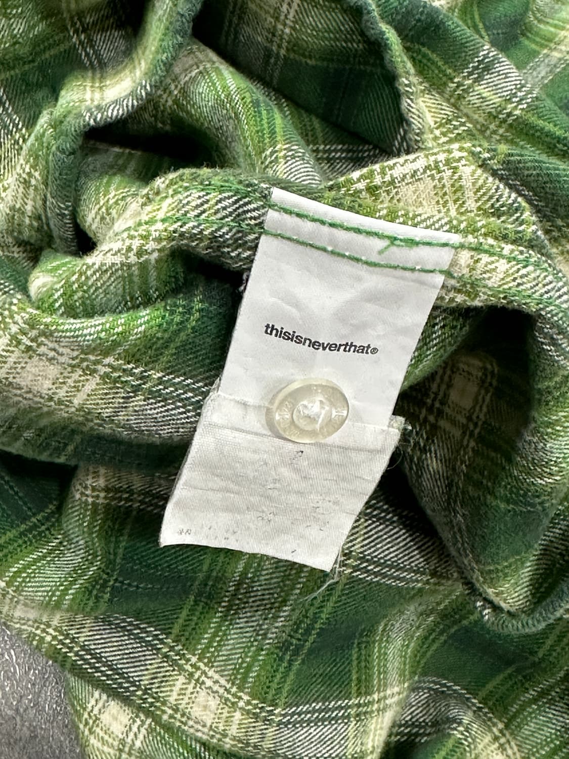 디스이즈네버댓 체크 셔츠 상품이미지5