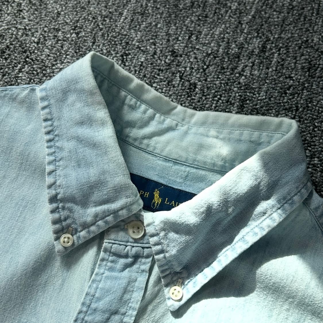 폴로 랄프로렌 데님 반팔 셔츠  상품이미지5