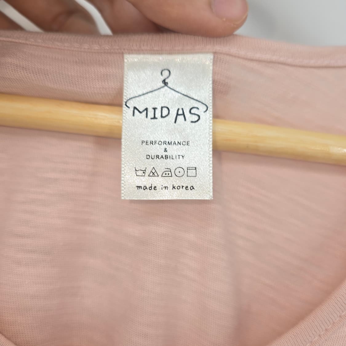 레이스 핑크 상의/원피스 레이어드 코디 세트   상품이미지4