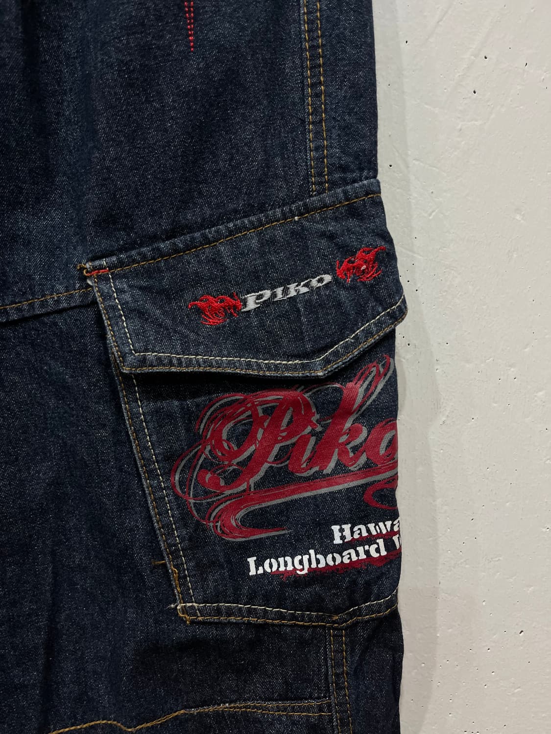 piko 피코 데님 카고 쇼츠 반바지 XL 상품이미지2