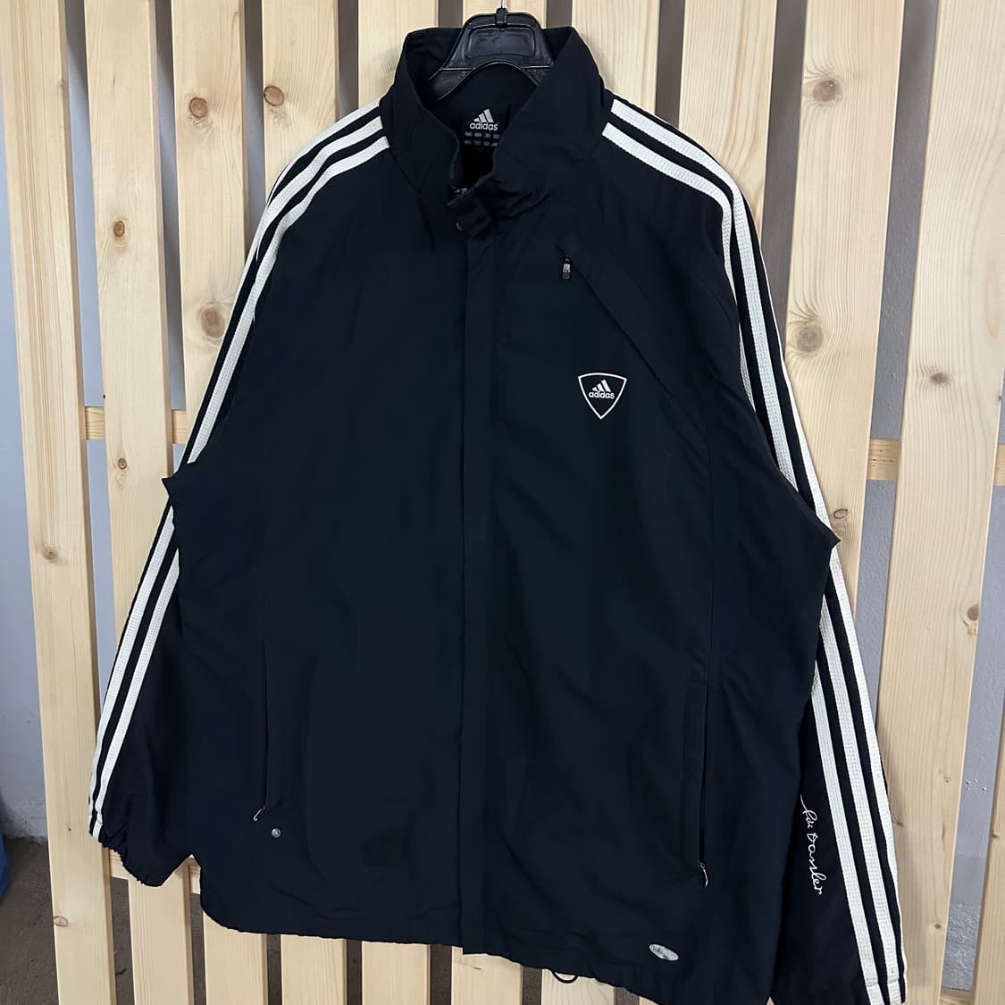 (XL) 아디다스 블랙 바람막이 자켓 상품이미지2