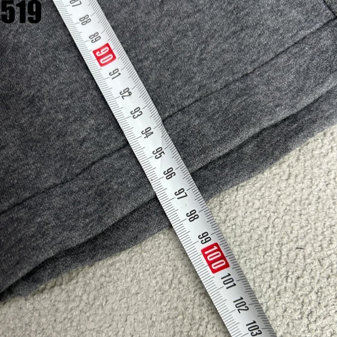 나이키 그레이 기모 트레이닝 바지 상품이미지6