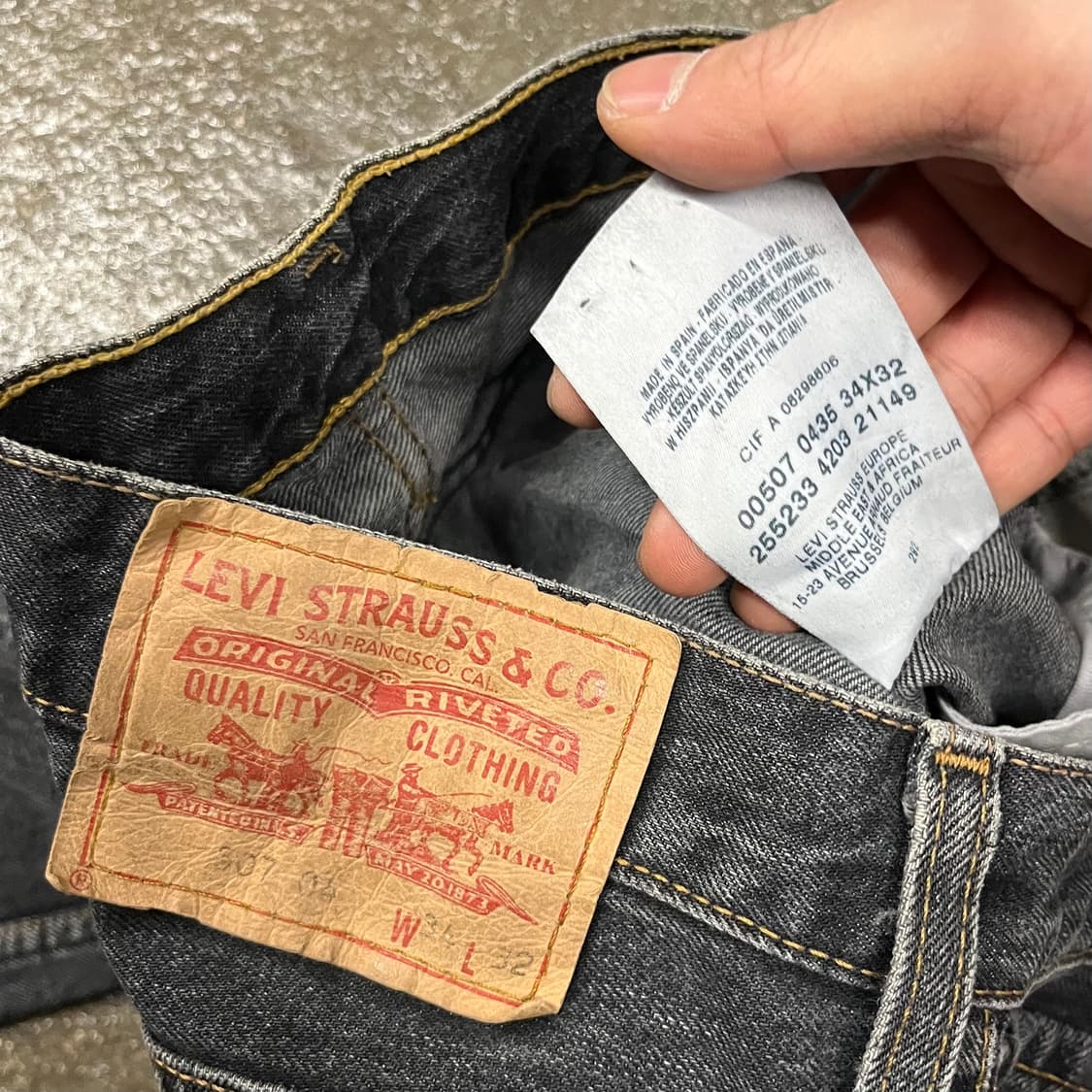 00s 리바이스507 부츠컷 (34“) 상품이미지6