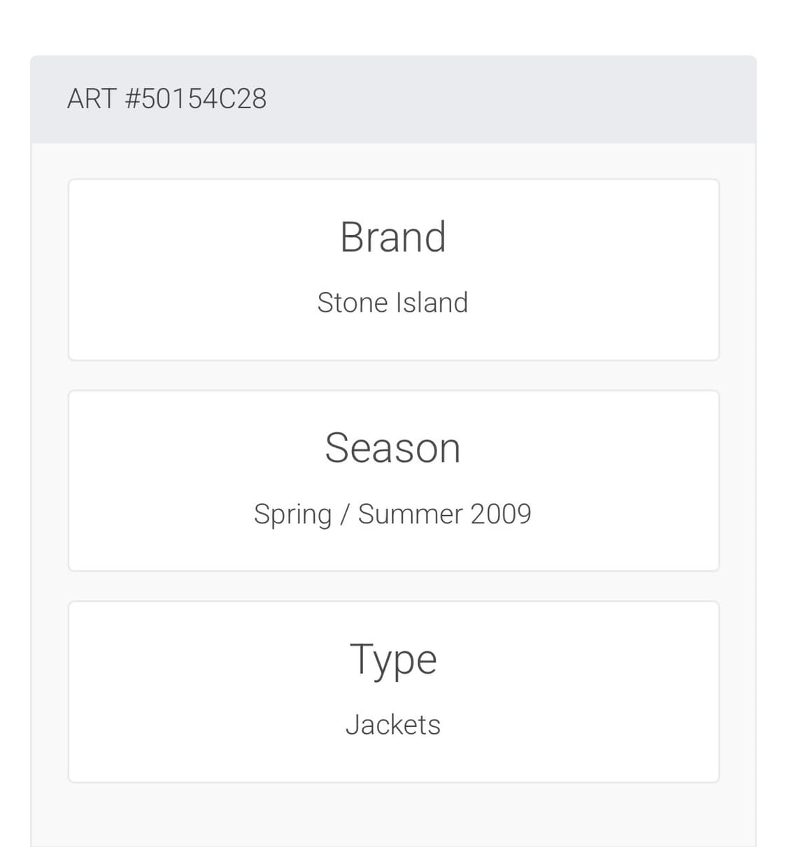 Stone Island 09SS Linen 필드 자켓 화이트 와펜 상품이미지7