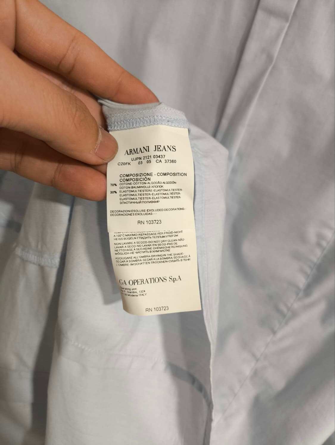 48 알마니 셔츠 상품이미지7